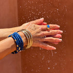 Bracelete Mallorca (Kit com 3) - Ouro e Prata - detalhe 06 | SILLENE