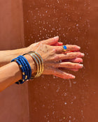 Bracelete Mallorca (Kit com 3) - Ouro e Prata - detalhe 06 | SILLENE