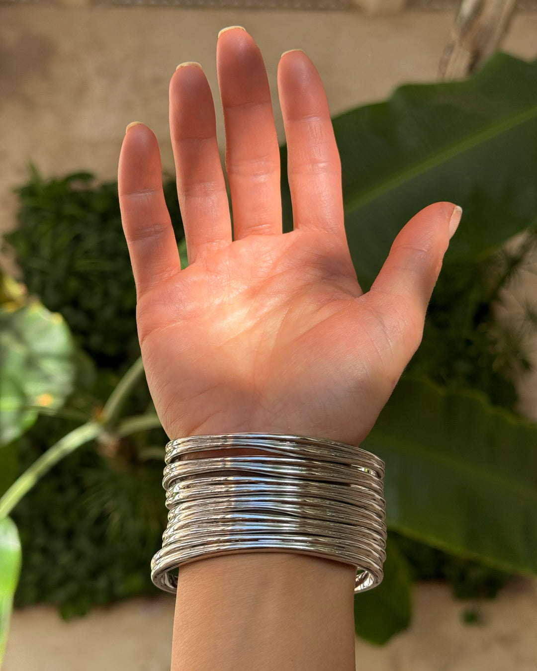 Bracelete Mallorca (Kit com 3) - Ouro e Prata - detalhe 07 | SILLENE