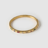 Bracelete Melrose Multicolorido - Ouro 18K | SILLENE