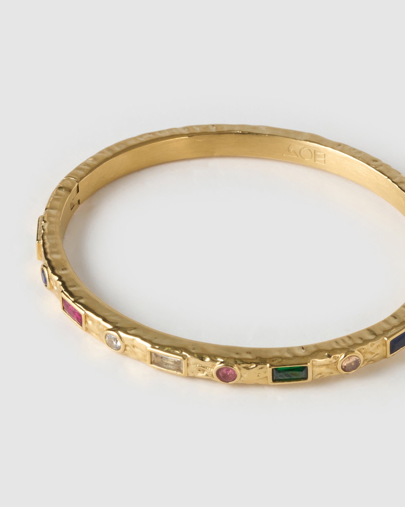 Bracelete Melrose Multicolorido - Ouro 18K | SILLENE