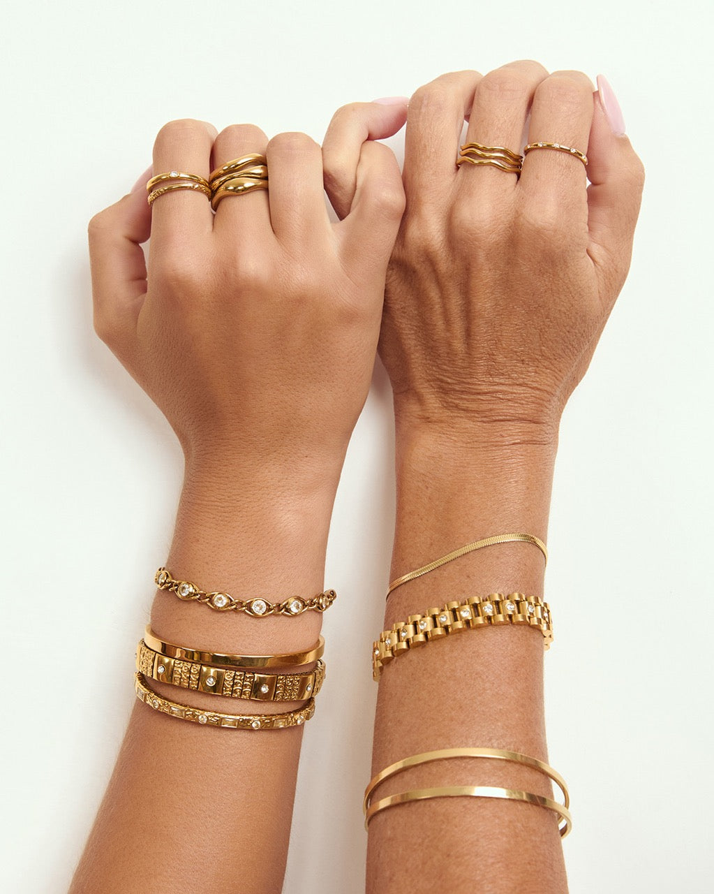 Bracelete Melrose Pedra - Ouro 18K | SILLENE