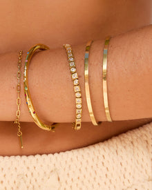 Bracelete Nate - Ouro 18K | SILLENE