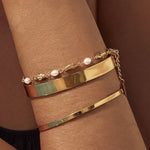 Bracelete Nate - Ouro 18K | SILLENE