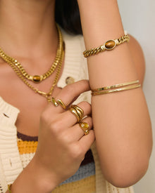 Bracelete Nate - Ouro 18K | SILLENE