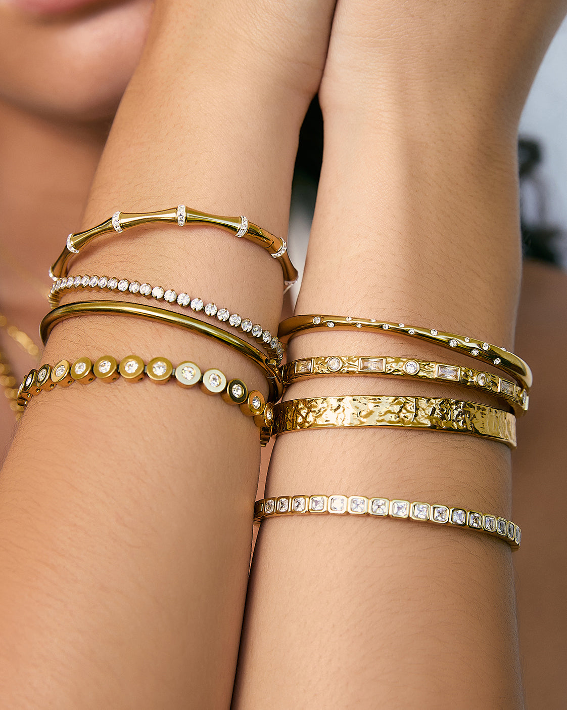 Bracelete Olivia - Ouro 18K | SILLENE