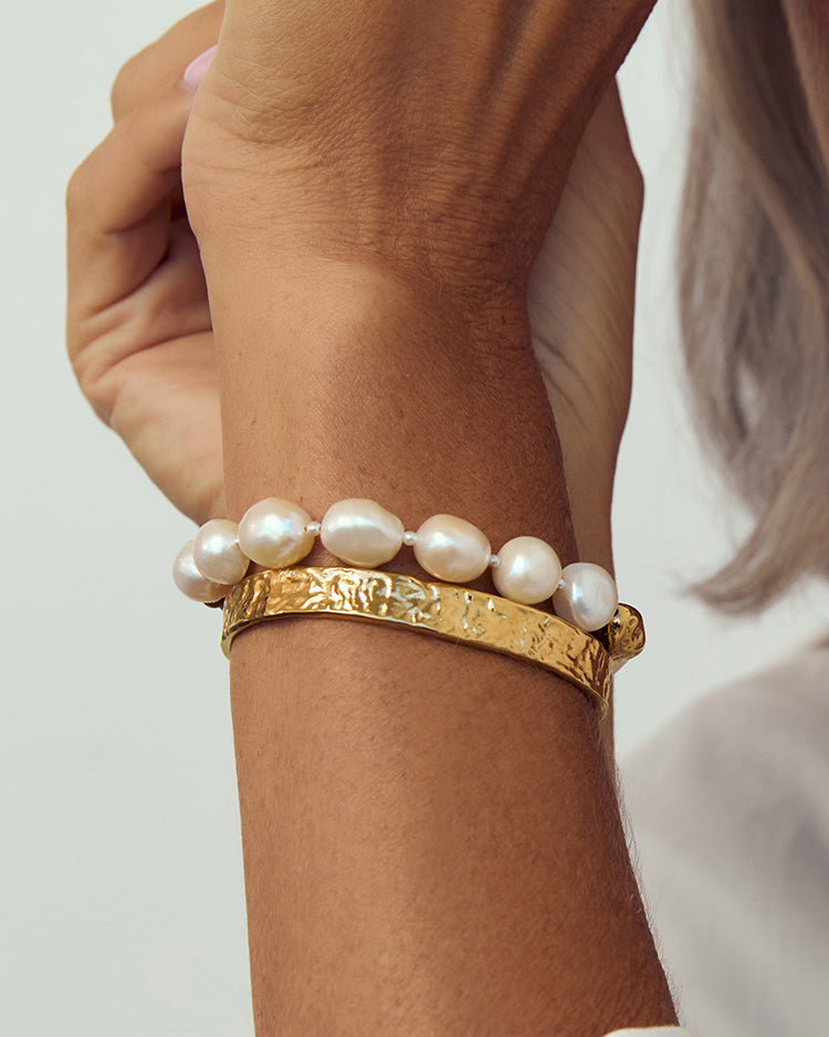 Bracelete Olivia - Ouro 18K | SILLENE