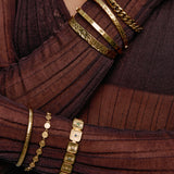 Bracelete Olivia - Ouro 18K | SILLENE
