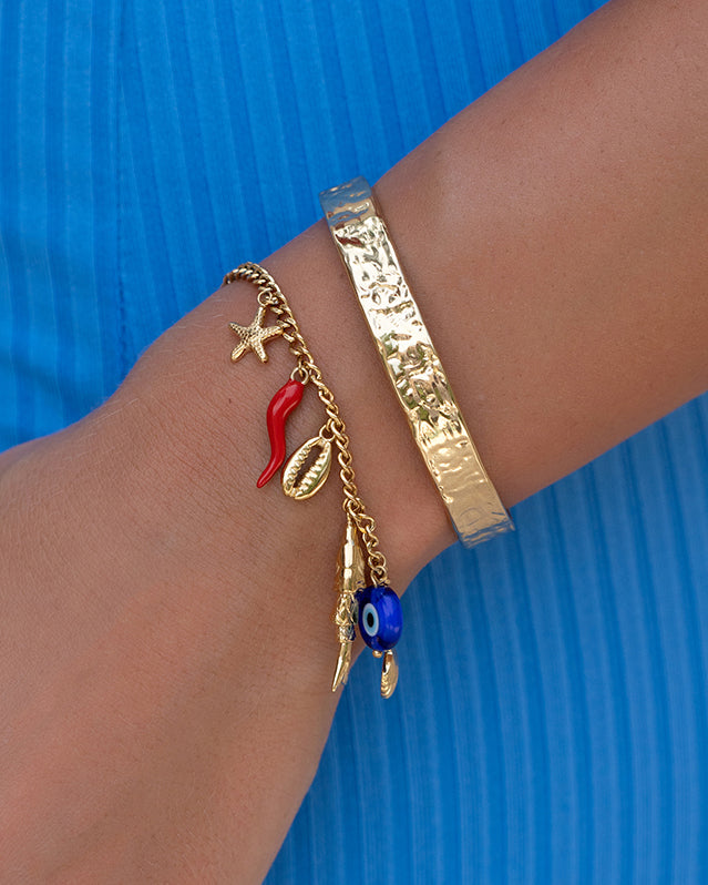 Bracelete Olivia - Ouro 18K | SILLENE