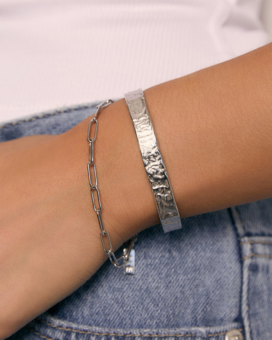 Bracelete Olivia - Prata | SILLENE