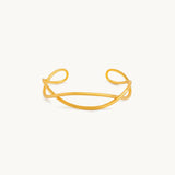 Bracelete Onda em Ouro 18K, imagem 1