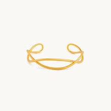 Bracelete Onda em Ouro 18K, imagem 1