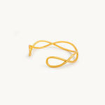 Bracelete Onda em Ouro 18K, imagem 6