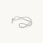 Bracelete Onda em Prata, imagem 4