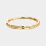 Bracelete Onda Articulada - Ouro 18K | SILLENE
