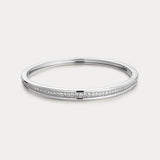 Bracelete Onda Articulada - Prata | SILLENE