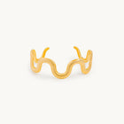 Bracelete Onda da Maré em Ouro 18K, imagem 1