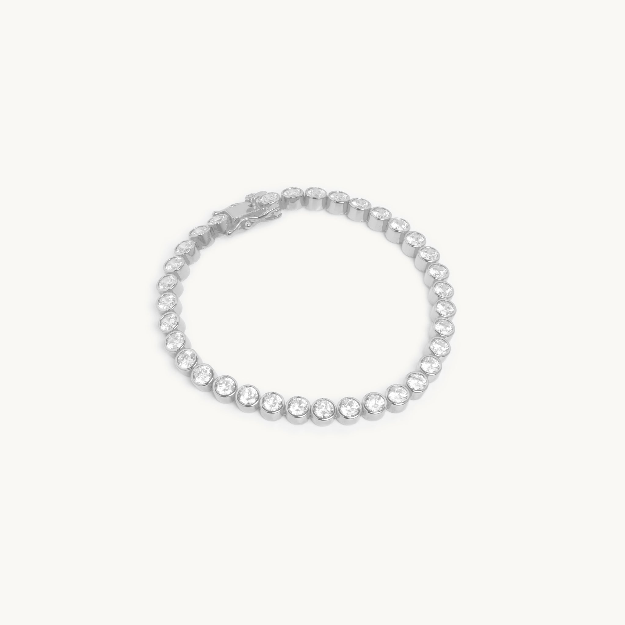 Bracelete Riviera Cassiopeia em Prata, imagem 1