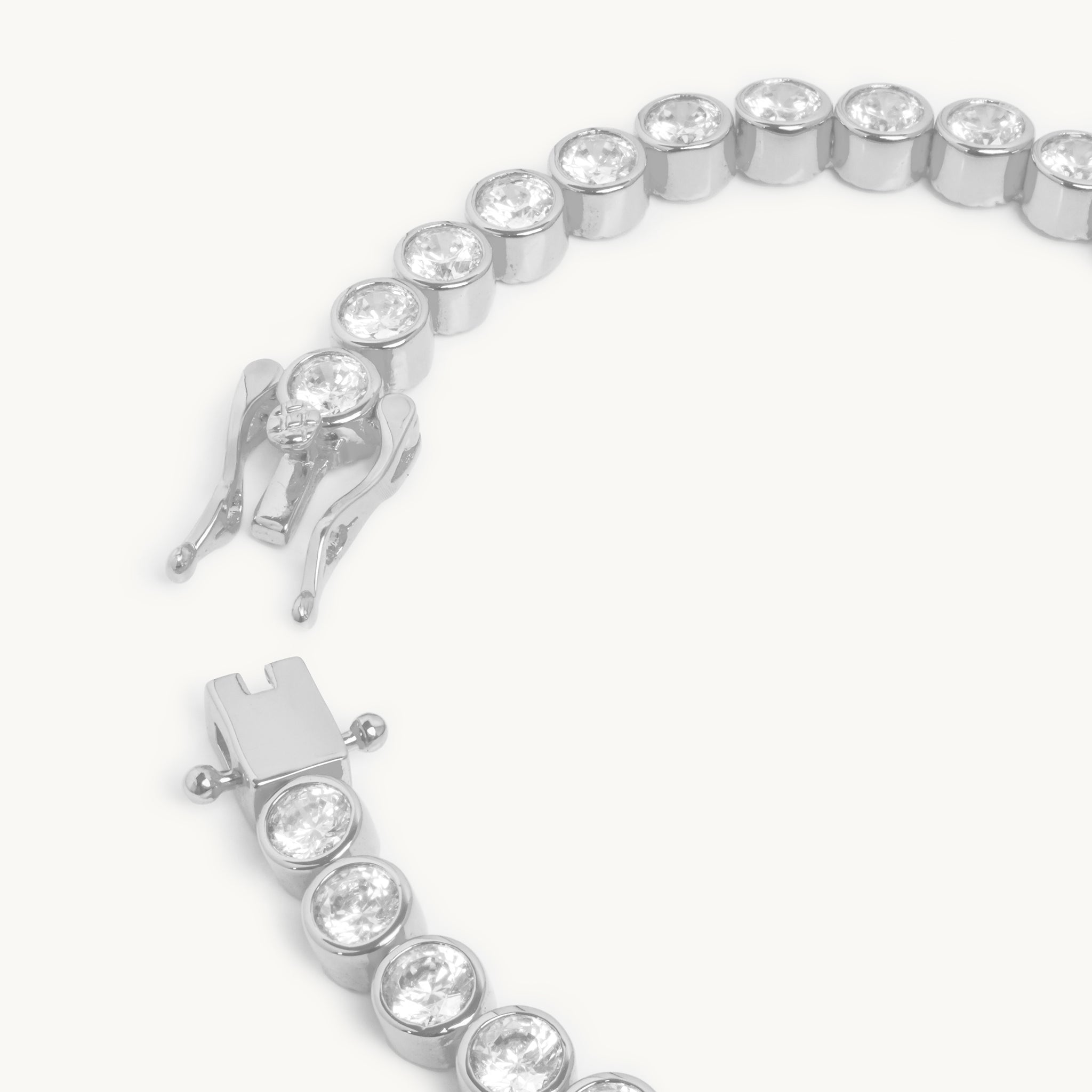 Bracelete Riviera Cassiopeia em Prata, imagem 2