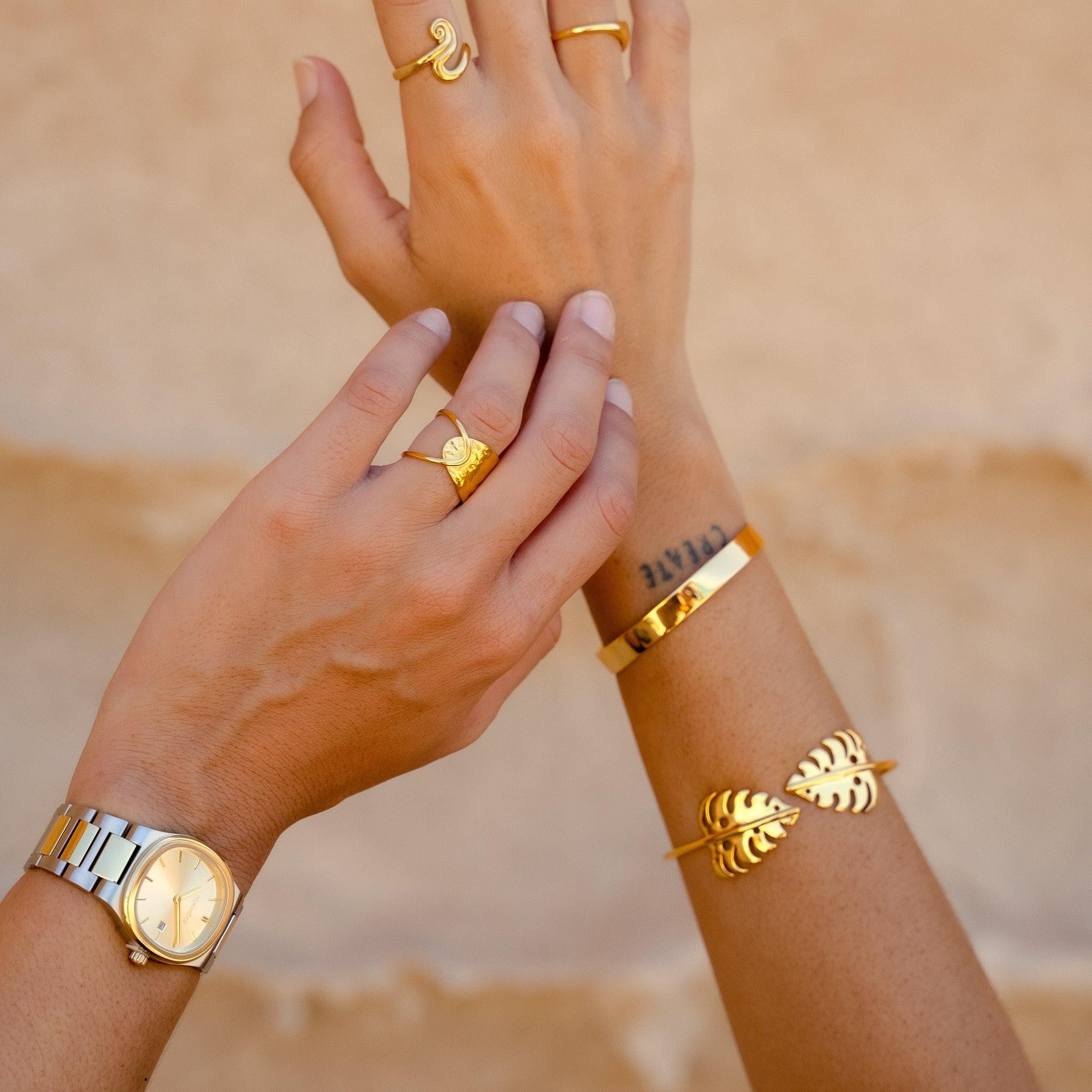 Bracelete Sálvia em Ouro 18K, imagem 2