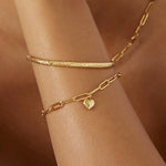 Bracelete Stevie - Ouro 18K | SILLENE
