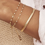 Bracelete Stevie - Ouro 18K | SILLENE