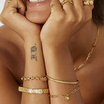 Bracelete Stevie - Ouro 18K | SILLENE