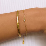 Bracelete Stevie - Ouro 18K | SILLENE