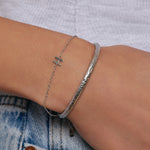 Bracelete Stevie - Prata | SILLENE