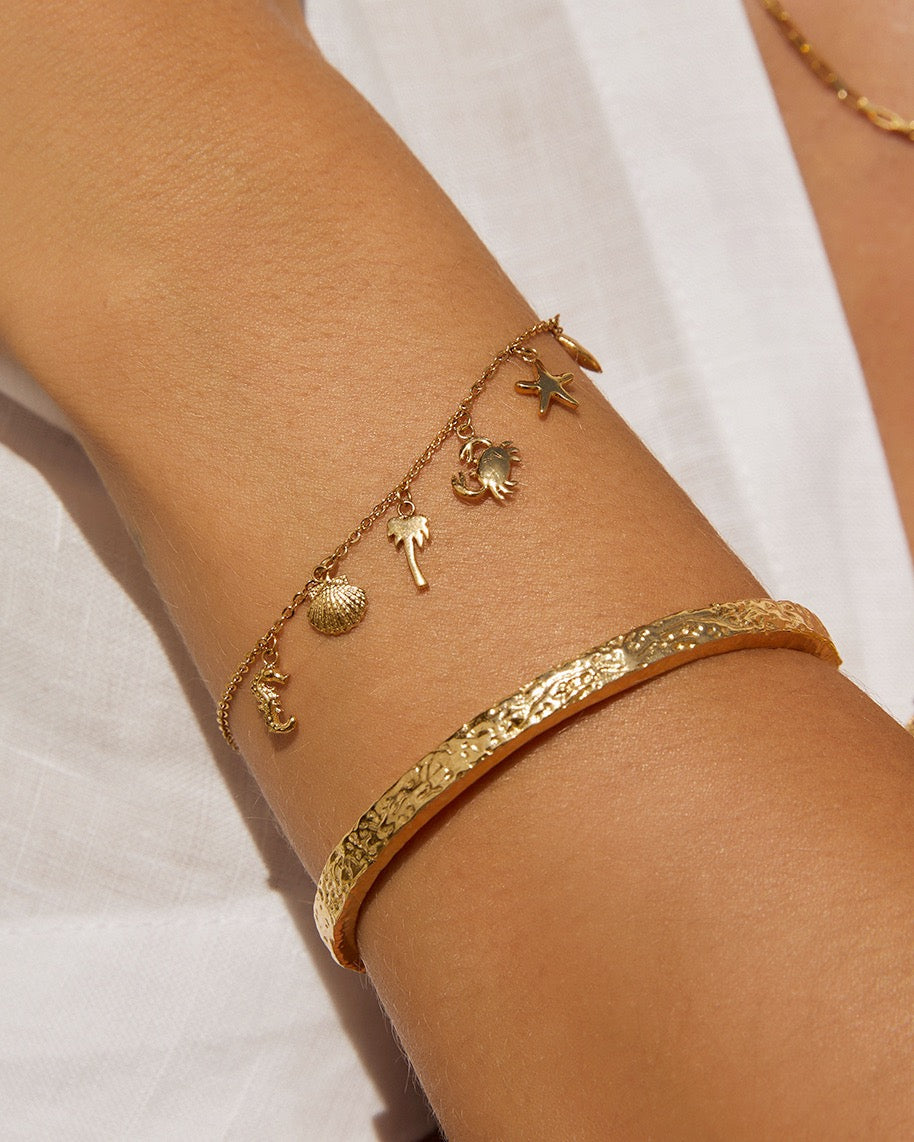 Bracelete Tina - Ouro 18K | SILLENE