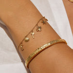 Bracelete Tina - Ouro 18K | SILLENE