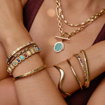 Bracelete Tina - Ouro 18K | SILLENE