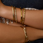 Bracelete Tina - Ouro 18K | SILLENE