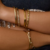 Bracelete Tina - Ouro 18K | SILLENE
