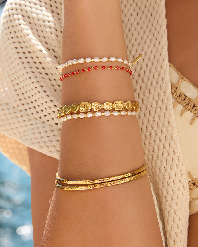 Bracelete Zilla - Ouro 18K | SILLENE - uso