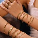 Bracelete Zilla - Ouro 18K | SILLENE - uso