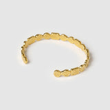 Bracelete Zilla - Ouro 18K | SILLENE - textura