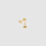 Brinco Amuleto - Ouro 18K | SILLENE - detalhe