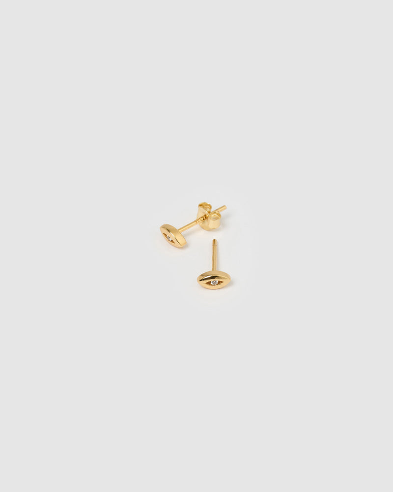 Brinco Amuleto - Ouro 18K | SILLENE - detalhe
