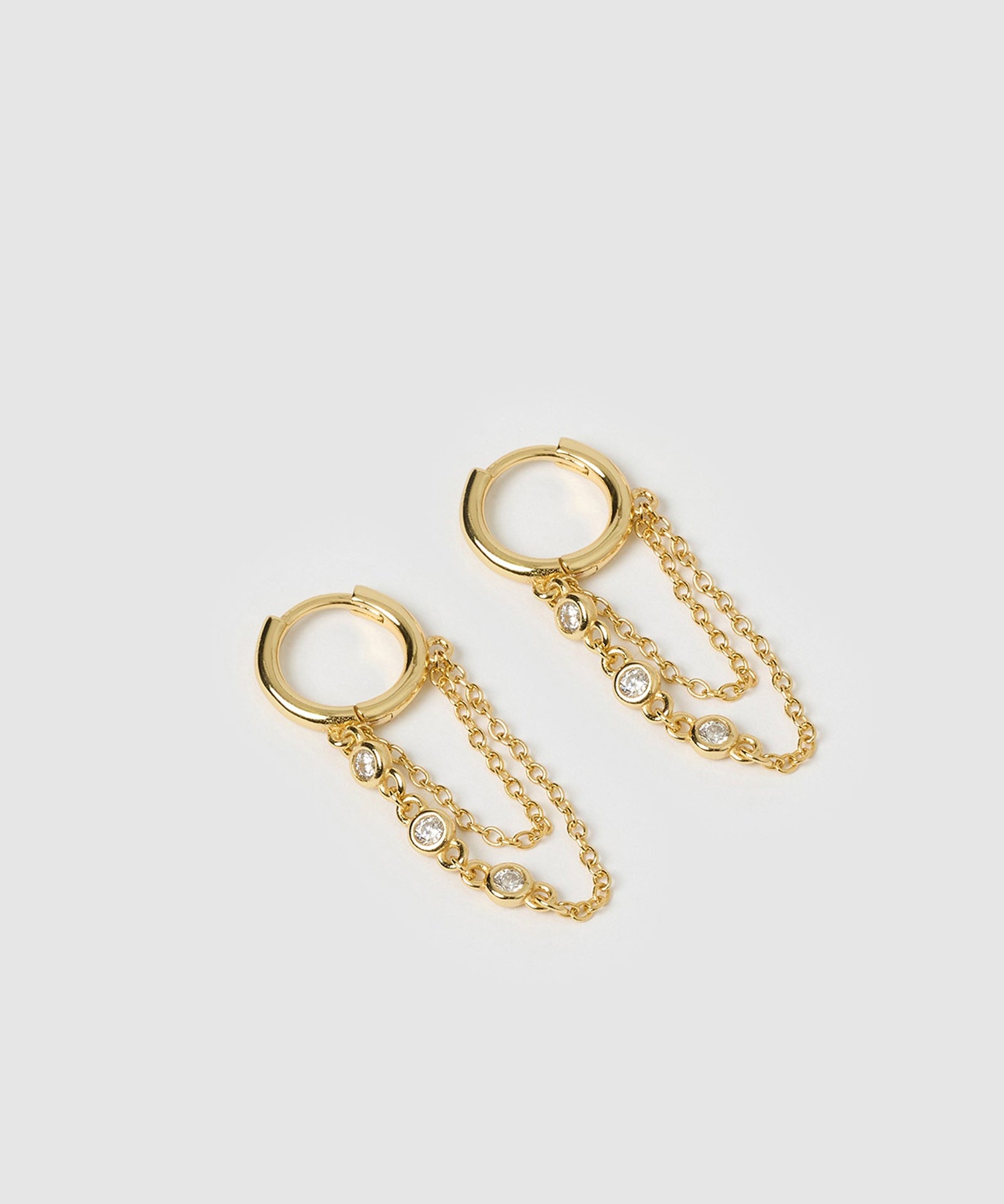 Brinco Argola Amaretto - Ouro 18K | SILLENE