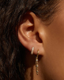 Brinco Argola Amaretto - Ouro 18K | SILLENE - uso