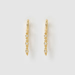 Brinco Argola Amaretto - Ouro 18K | SILLENE