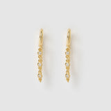 Brinco Argola Amaretto - Ouro 18K | SILLENE