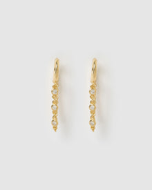 Brinco Argola Amaretto - Ouro 18K | SILLENE