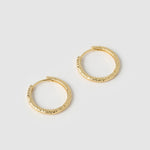 Brinco Argola Arabella - Ouro 18K | SILLENE
