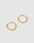 Brinco Argola Arabella - Ouro 18K | SILLENE