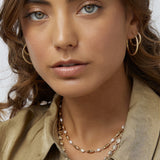 Brinco Argola Arabella - Ouro 18K | SILLENE