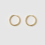 Brinco Argola Arabella - Ouro 18K | SILLENE