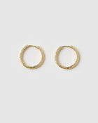 Brinco Argola Arabella - Ouro 18K | SILLENE