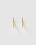 Brinco Argola Arabella - Ouro 18K | SILLENE